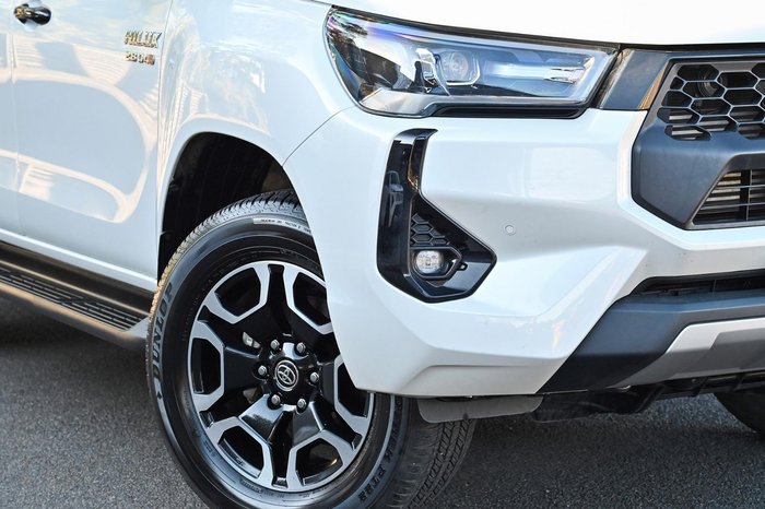 2024 Toyota Hilux SR5 48V GUN126R 4X4 Dual Range Frosted White