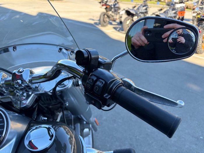 2018 HARLEY-DAVIDSON FLFBS FAT BOY S (114) (CUST) Grey