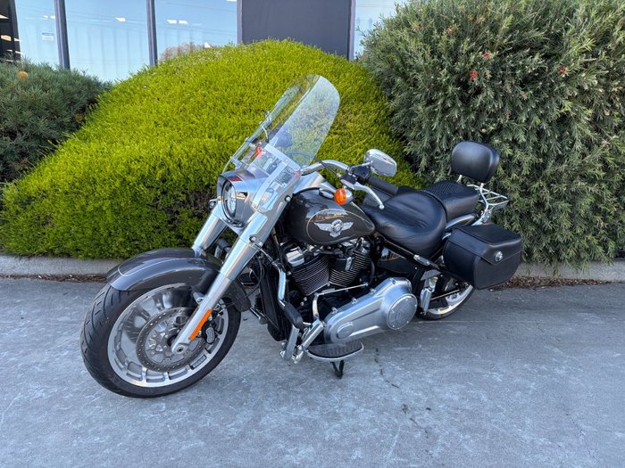 2018 HARLEY-DAVIDSON FLFBS FAT BOY S (114) (CUST) Grey