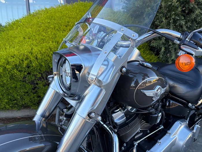 2018 HARLEY-DAVIDSON FLFBS FAT BOY S (114) (CUST) Grey