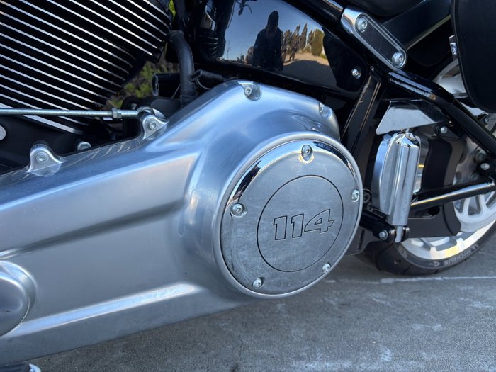 2018 HARLEY-DAVIDSON FLFBS FAT BOY S (114) (CUST) Grey