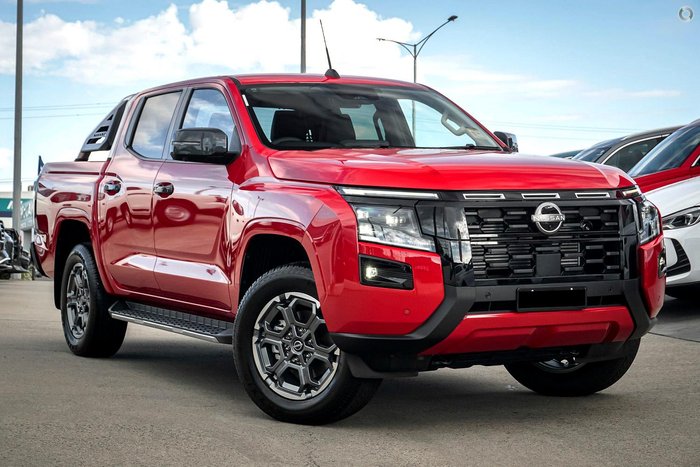 2026 Nissan Navara ST-X D27 MY26 4X4 Dual Range Outback Red