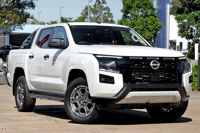 2026 Nissan Navara ST-X D27 MY26 4X4 Dual Range Alpine White