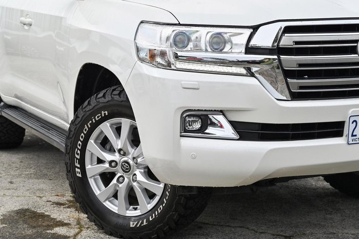 2019 Toyota Landcruiser VX VDJ200R 4X4 Dual Range Glacier White