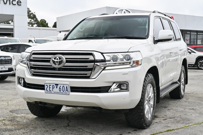 2019 Toyota Landcruiser VX VDJ200R 4X4 Dual Range Glacier White