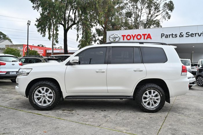 2019 Toyota Landcruiser VX VDJ200R 4X4 Dual Range Glacier White