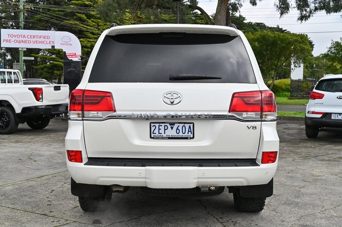 2019 Toyota Landcruiser VX VDJ200R 4X4 Dual Range Glacier White