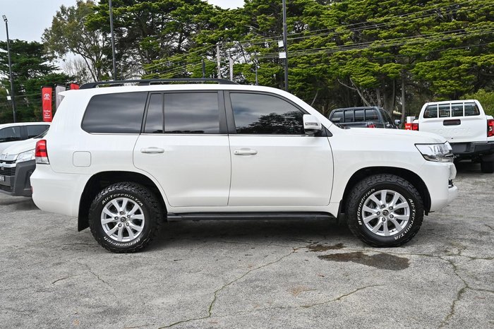 2019 Toyota Landcruiser VX VDJ200R 4X4 Dual Range Glacier White