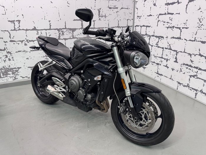 2017 Triumph Street Triple S Street Triple Black