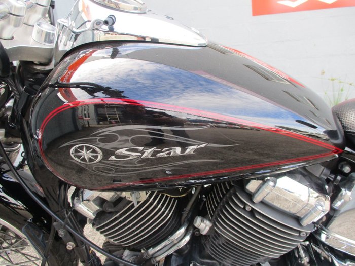 2010 YAMAHA XVS650 V-STAR CUSTOM BLACK