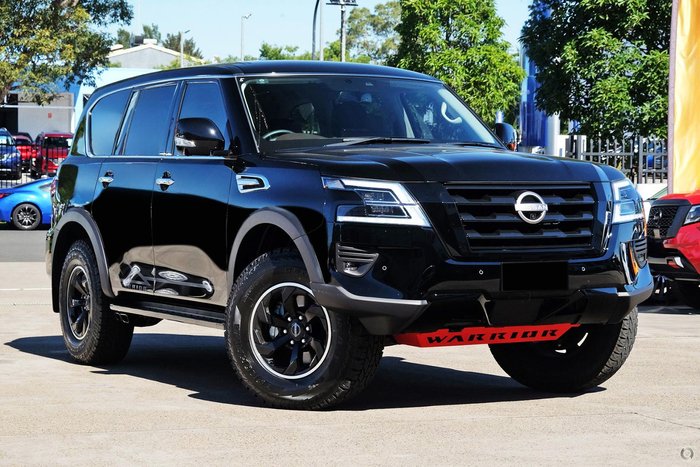 2026 Nissan Patrol Warrior Y62 MY26 4X4 Dual Range Black Obsidian