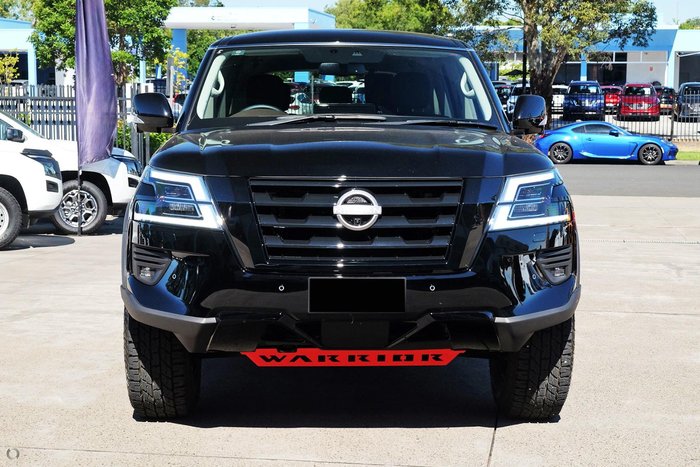 2026 Nissan Patrol Warrior Y62 MY26 4X4 Dual Range Black Obsidian