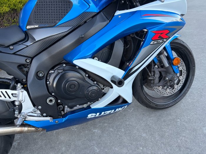 2008 Suzuki GSX-R750 White