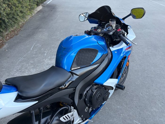2008 Suzuki GSX-R750 White
