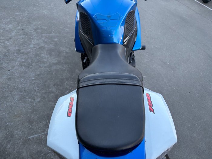 2008 Suzuki GSX-R750 White