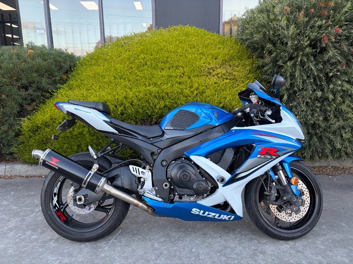 2008 Suzuki GSX-R750 White