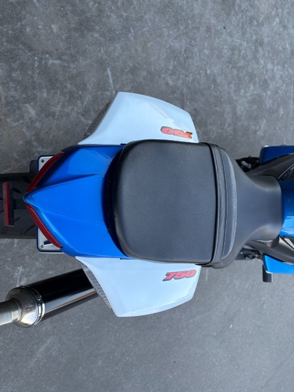 2008 Suzuki GSX-R750 White