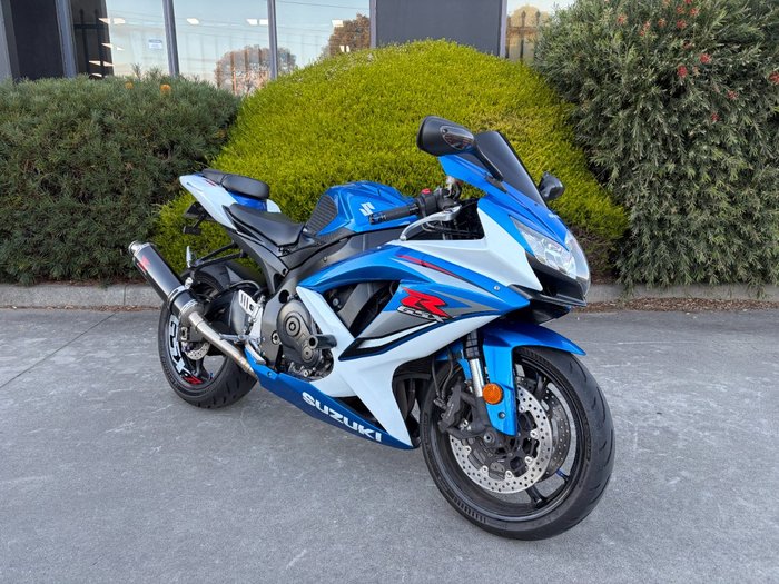 2008 Suzuki GSX-R750 White