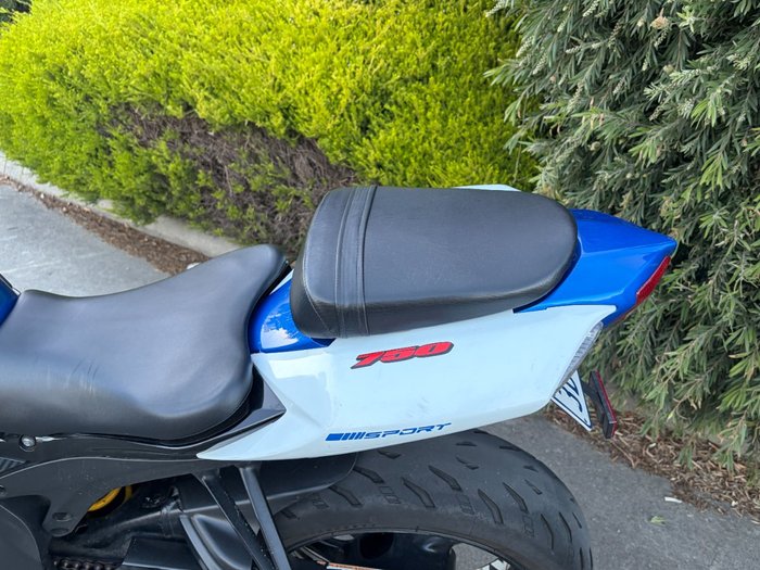 2008 Suzuki GSX-R750 White