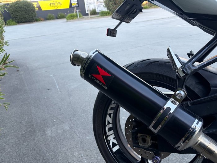 2008 Suzuki GSX-R750 White