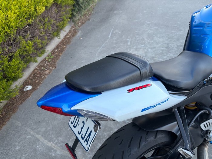 2008 Suzuki GSX-R750 White