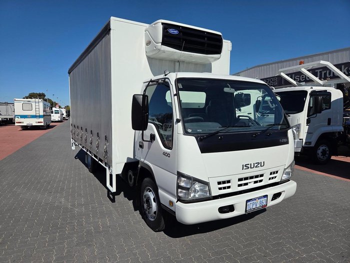 2006 Isuzu Npr400 8 Pallet Refrigerated Tautiner