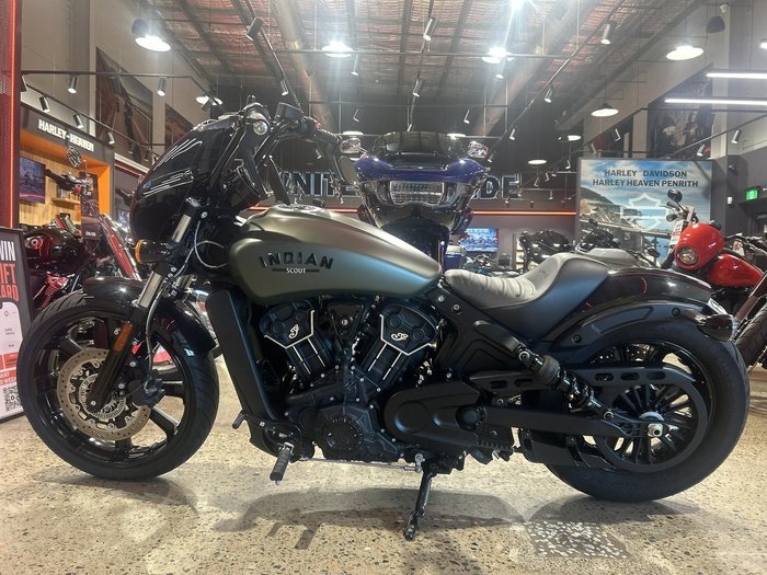 2022 Indian Scout Rogue Scout Green