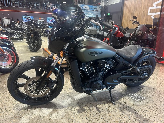2022 Indian Scout Rogue Scout Green