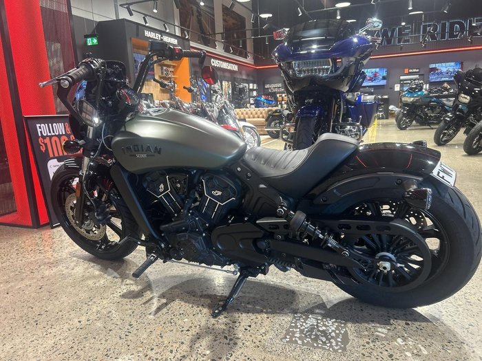 2022 Indian Scout Rogue Scout Green