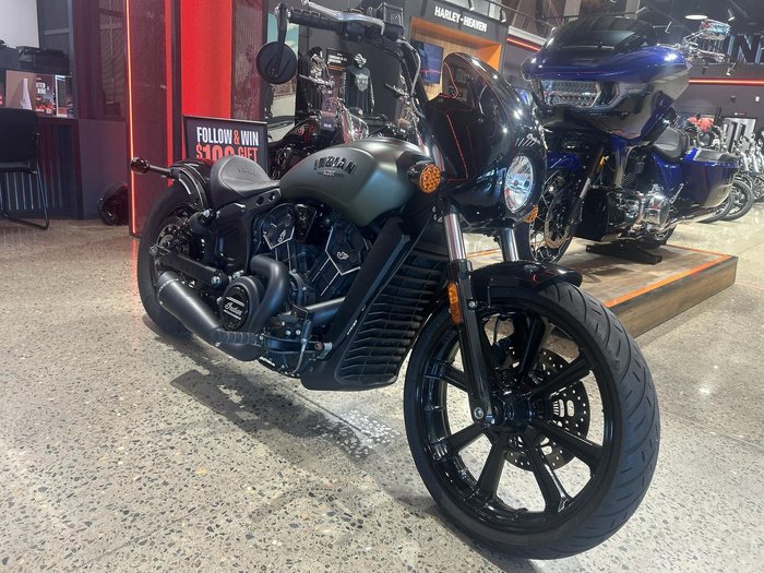 2022 Indian Scout Rogue Scout Green
