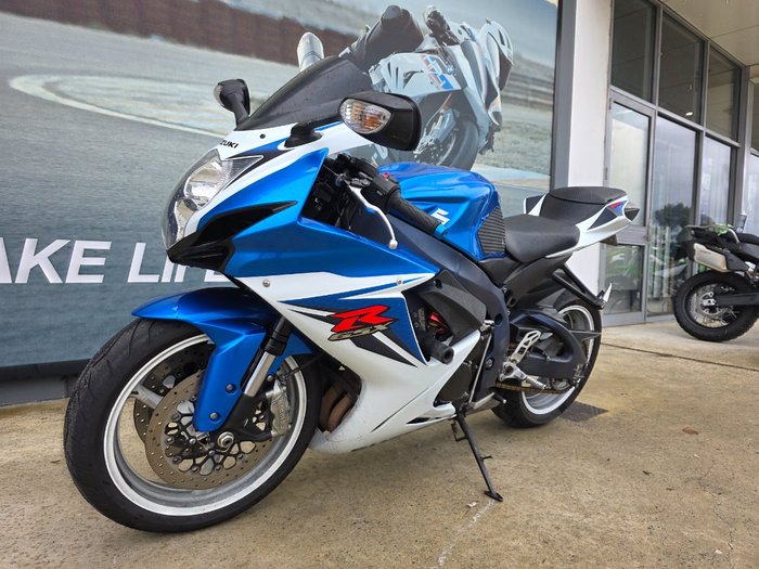 2011 Suzuki GSX-R600 Blue