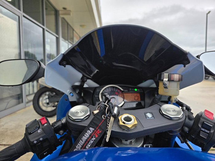 2011 Suzuki GSX-R600 Blue