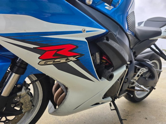 2011 Suzuki GSX-R600 Blue