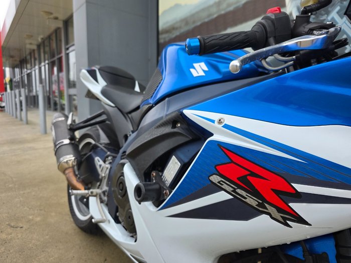 2011 Suzuki GSX-R600 Blue