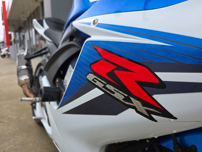 2011 Suzuki GSX-R600 Blue