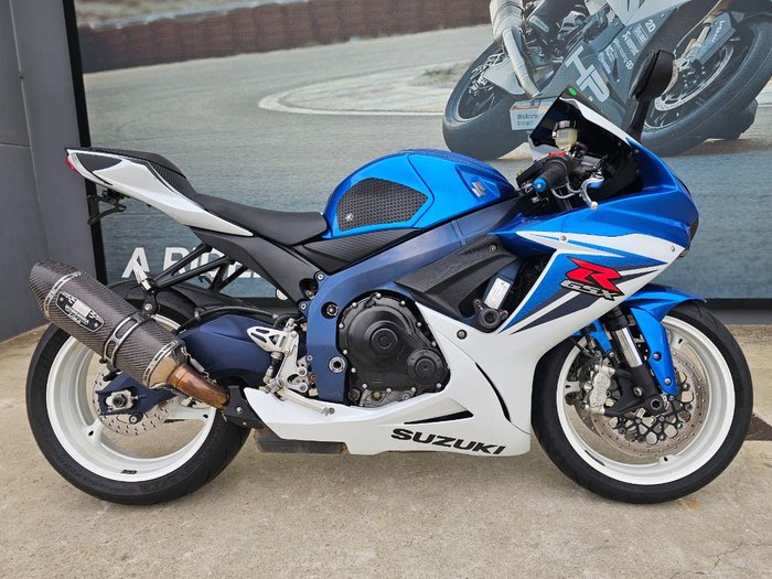 2011 Suzuki GSX-R600 Blue