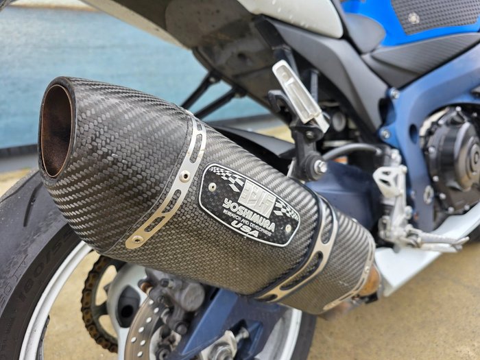 2011 Suzuki GSX-R600 Blue