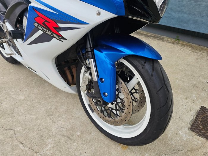 2011 Suzuki GSX-R600 Blue