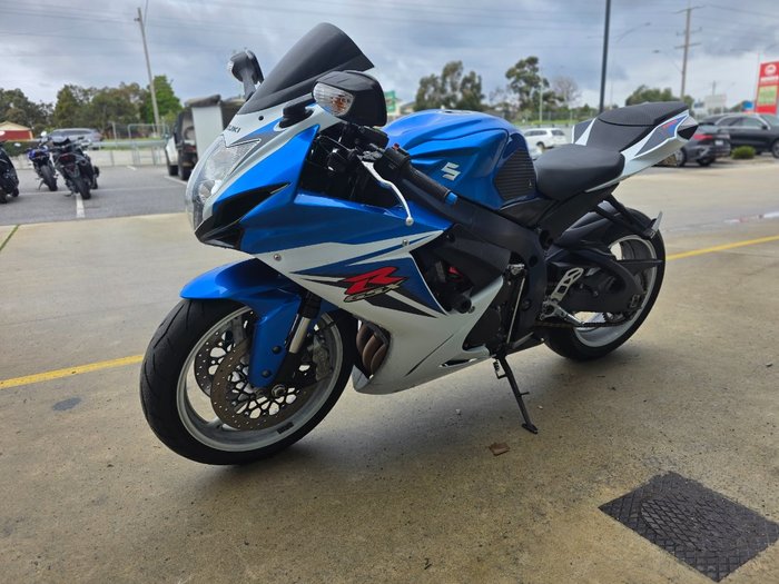 2011 Suzuki GSX-R600 Blue