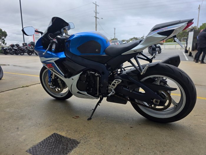 2011 Suzuki GSX-R600 Blue