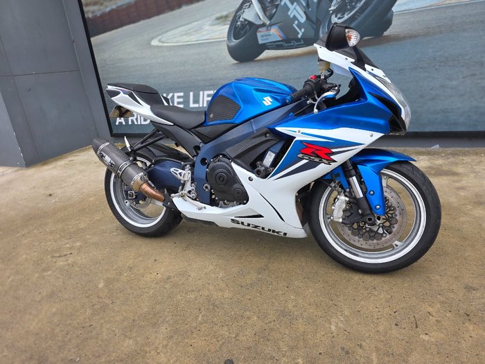 2011 Suzuki GSX-R600 Blue