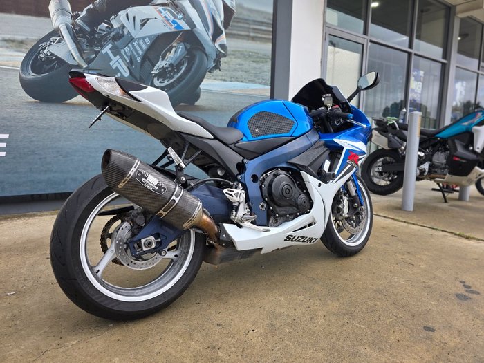 2011 Suzuki GSX-R600 Blue
