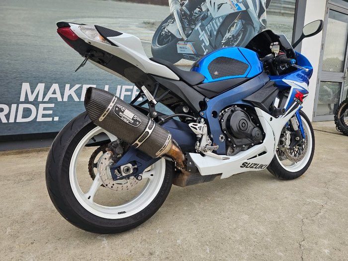 2011 Suzuki GSX-R600 Blue