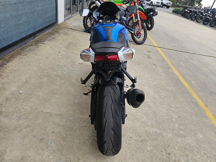 2011 Suzuki GSX-R600 Blue