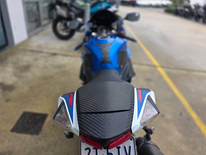 2011 Suzuki GSX-R600 Blue