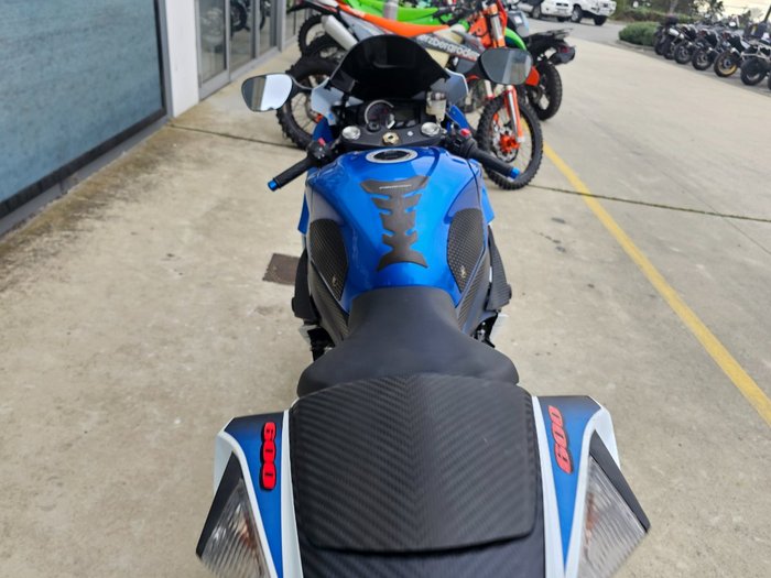 2011 Suzuki GSX-R600 Blue