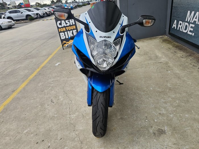 2011 Suzuki GSX-R600 Blue