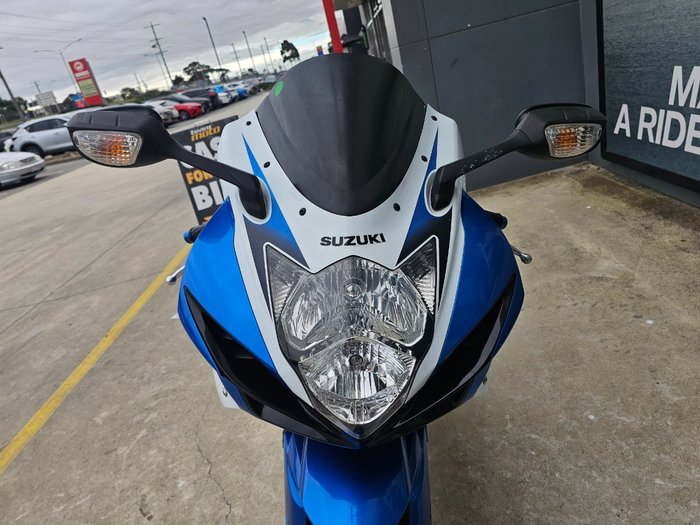 2011 Suzuki GSX-R600 Blue