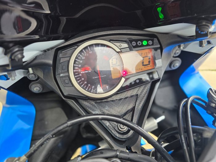 2011 Suzuki GSX-R600 Blue