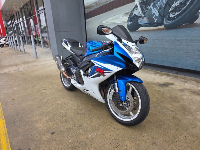2011 Suzuki GSX-R600 Blue